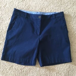 Navy blue shorts